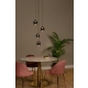 TAMINO - Lampa wisząca - Ø 36 cm - LED Dim. - 4x5,2W 3000K - Black 74419/20/30 Lucide